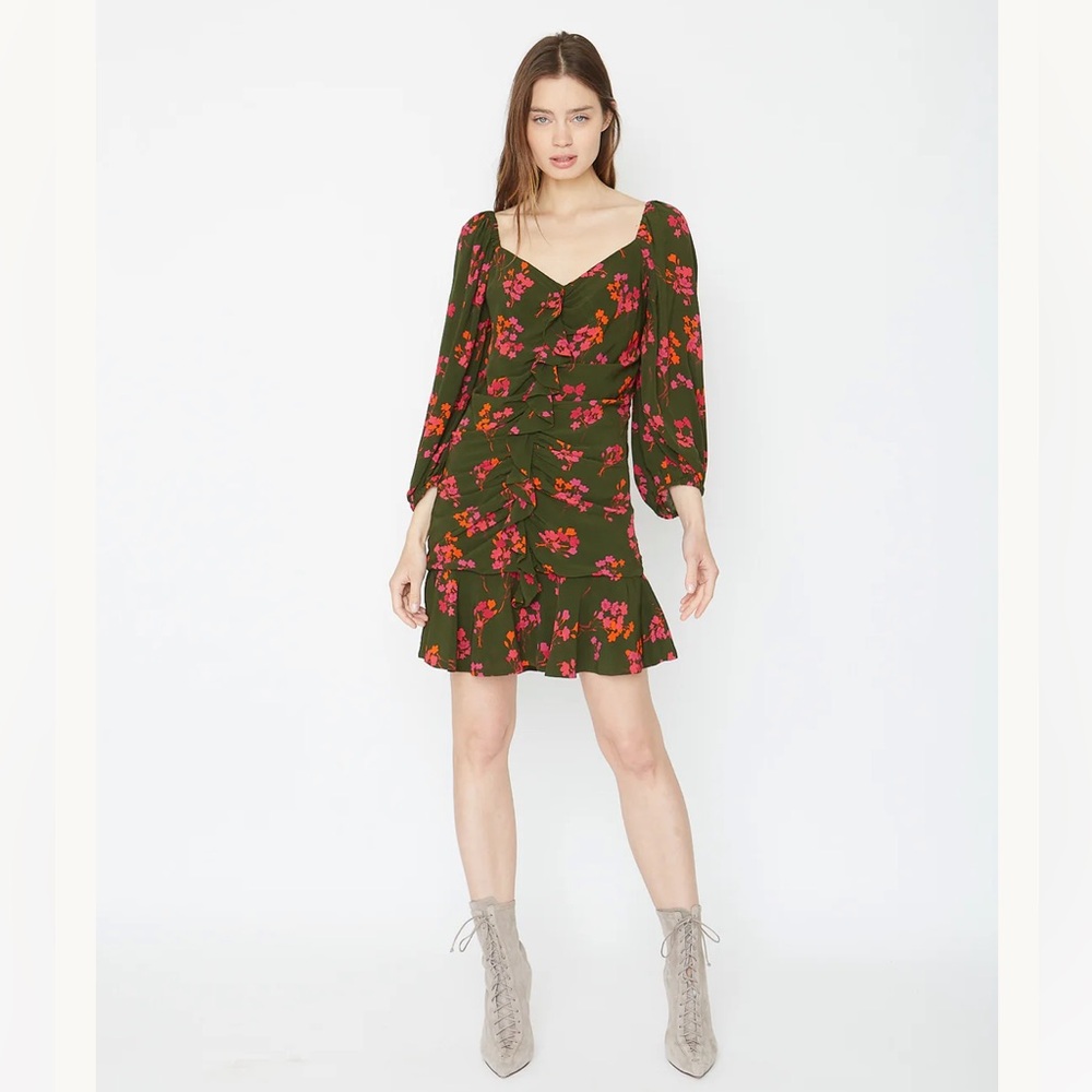 CABALLERO ELENA DRESS IN NEON GARDEN L
